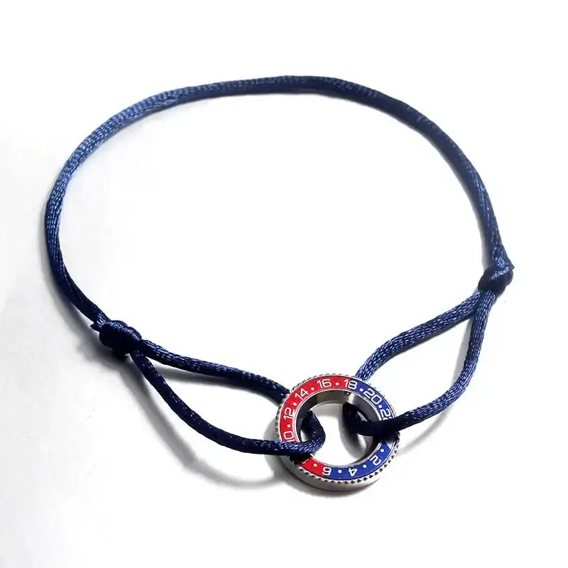 GMT Watches Speedometer Bezel Rope Bracelet ⏱️