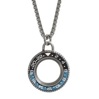 GMT Watches Speedometer Bezel Steel Necklace  ⏱️