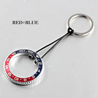 GMT Watches Speedometer Speed Dial Bezel Car Keychain ⏱️
