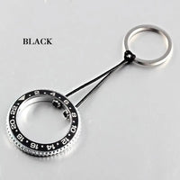 GMT Watches Speedometer Speed Dial Bezel Car Keychain ⏱️