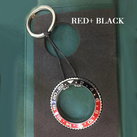 GMT Watches Speedometer Speed Dial Bezel Car Keychain ⏱️