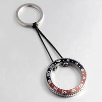 GMT Watches Speedometer Speed Dial Bezel Car Keychain ⏱️