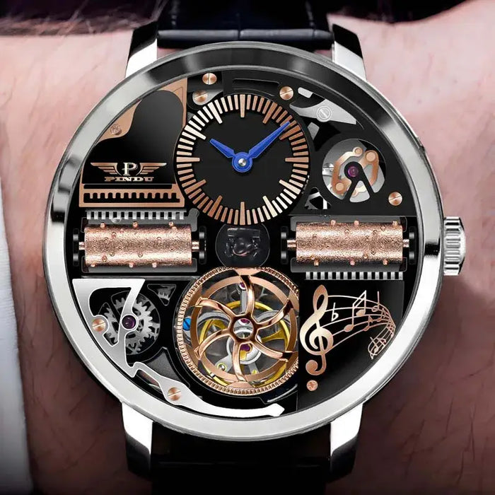 Godfather Executive Automatic Watch – Premium Mechanical Waterproof ⌚️
