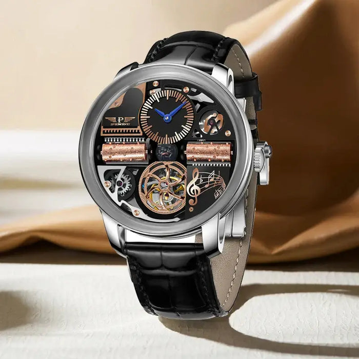 Godfather Executive Automatic Watch – Premium Mechanical Waterproof ⌚️