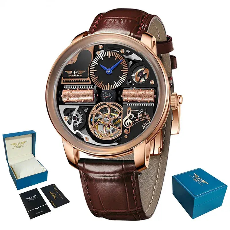 Godfather Executive Automatic Watch – Premium Mechanical Waterproof ⌚️