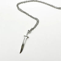 Gothic Knife Dagger Pendant Chokers Necklace Jewelry 🔪