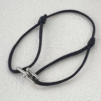 Horseshoe U Lock Adjustable Rope Braided Bracelet ✨