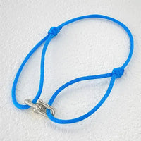 Horseshoe U Lock Adjustable Rope Braided Bracelet ✨