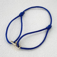 Horseshoe U Lock Adjustable Rope Braided Bracelet ✨