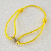 Horseshoe U Lock Adjustable Rope Braided Bracelet ✨