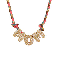 Letter Pendant Necklace MAMA MOM LOVE AMOR Jewelry 💎