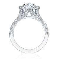 Light luxury classic 925 sterling silver square moissanite ring as a jewelry 💍