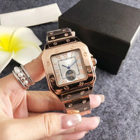 Luxury 38mm Square Roman Dial Watch for Women – Elegant Quartz Watch ⌚️