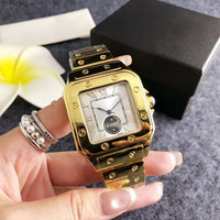 Luxury 38mm Square Roman Dial Watch for Women – Elegant Quartz Watch ⌚️