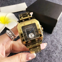 Luxury 38mm Square Roman Dial Watch for Women – Elegant Quartz Watch ⌚️
