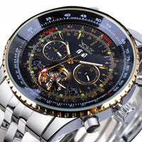 Luxury Automatic Mechanical Movement Large Dial with Date/Day Wristwatch ⏱️