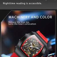 Luxury Automatic Mechanical Silicone band Watches  ⏱️