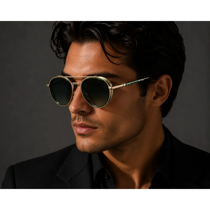 Luxury Brand Designer Round Sunglasses 🕶️