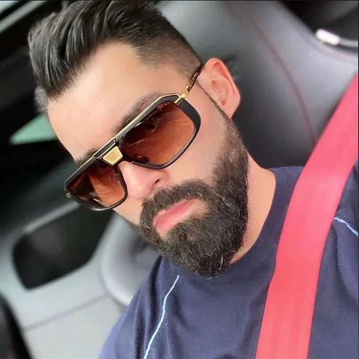 Luxury Brand Designer Square Sunglasses 👓