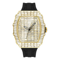 Luxury Brand Men Wristwatch New Creative Full Square Diamond  ⏱️