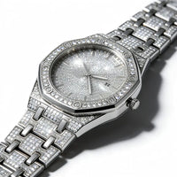Luxury brand style style rhinestone quartz watch 💎