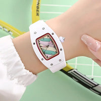 Luxury Candy Watch For Women Elegant Tonneau Original Design Watch 🍭
