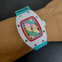 Luxury Candy Watch For Women Elegant Tonneau Original Design Watch 🍭