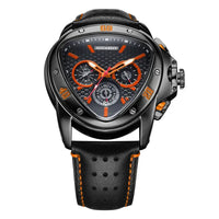 Luxury Chronograph Triangle Watch Men Top Watches Waterproof ⌚️