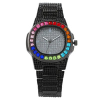 Luxury Diamond Watch for Men Women Calendar Square Quartz Wrist Watches 💎