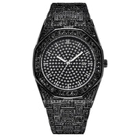 Luxury Hip Hop Iced Out Diamond Quartz Wrist Watch 💎
