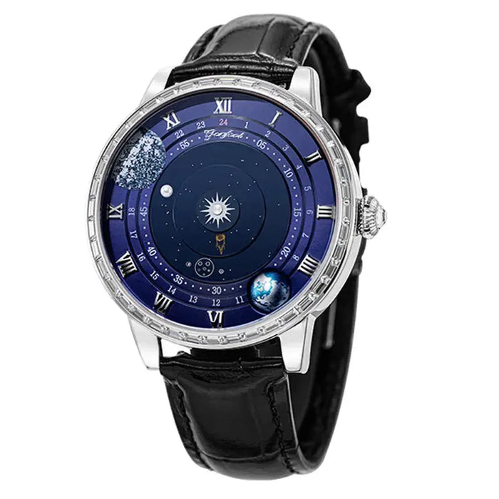 Luxury Iced-Out Men's Watch – 8215 Automatic Movement | Stainless Steel Timepiece ⌚️