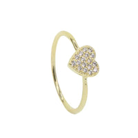 Luxury Initial Letter Ring – 18K Gold Plated CZ Alphabet Band for Women💎