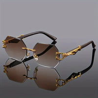 Luxury Leopard Print Sport Lightweight & Durable Composite Frame Sunglasses 🕶️