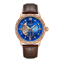 Luxury Men's Business Automatic Mechanical Skeleton Design Watch ⌚️