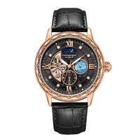 Luxury Men's Business Automatic Mechanical Skeleton Design Watch ⌚️