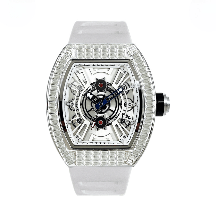 Luxury  Men's Mechanical Movement Rubber band watch ⏱️