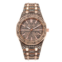 Luxury Men's Quartz Watch Retro Business Men Watches Large Dial ✨