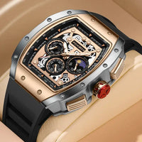 Luxury Mens Watches Business Waterproof Sports Quartz Chronograph Watch⌚️