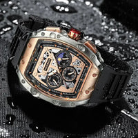 Luxury Mens Watches Business Waterproof Sports Quartz Chronograph Watch⌚️