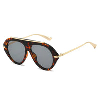 Luxury Oversized Pilot Sunglasses Unisex  Gold Frame Vintage Shades 🕶️