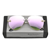 Luxury Pilot Sunglasses Gradient Mirror Fashion Sunglasses ✨