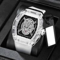 Luxury Quartz Men’s Wristwatch Male Watch Mechanical Trend  Ghost Head Waterproof ⌚️