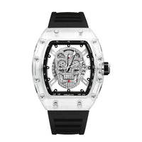 Luxury Quartz Men’s Wristwatch Male Watch Mechanical Trend  Ghost Head Waterproof ⌚️