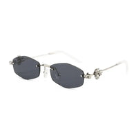 Luxury Rimless Diamond Anti Light  sunglasses 🕶️