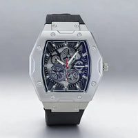 Luxury RM Style Hollow Silicone Watch Men Business Quartz Watches ⌚️