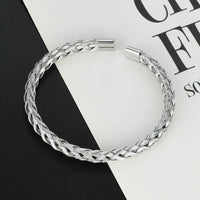 - Luxury Royal King Crown Bracelet Set For Men Stainless Steel Bangle 👑