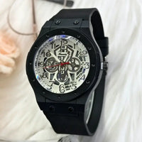 Luxury  Silicone Watch Men Business Quartz Watches ⌚️