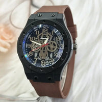 Luxury  Silicone Watch Men Business Quartz Watches ⌚️