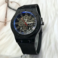 Luxury  Silicone Watch Men Business Quartz Watches ⌚️
