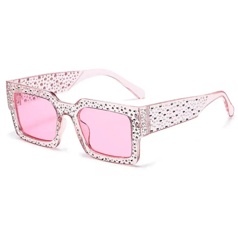 Luxury Square Sunglasses Diamond Rectangle Sunglasses 🕶️